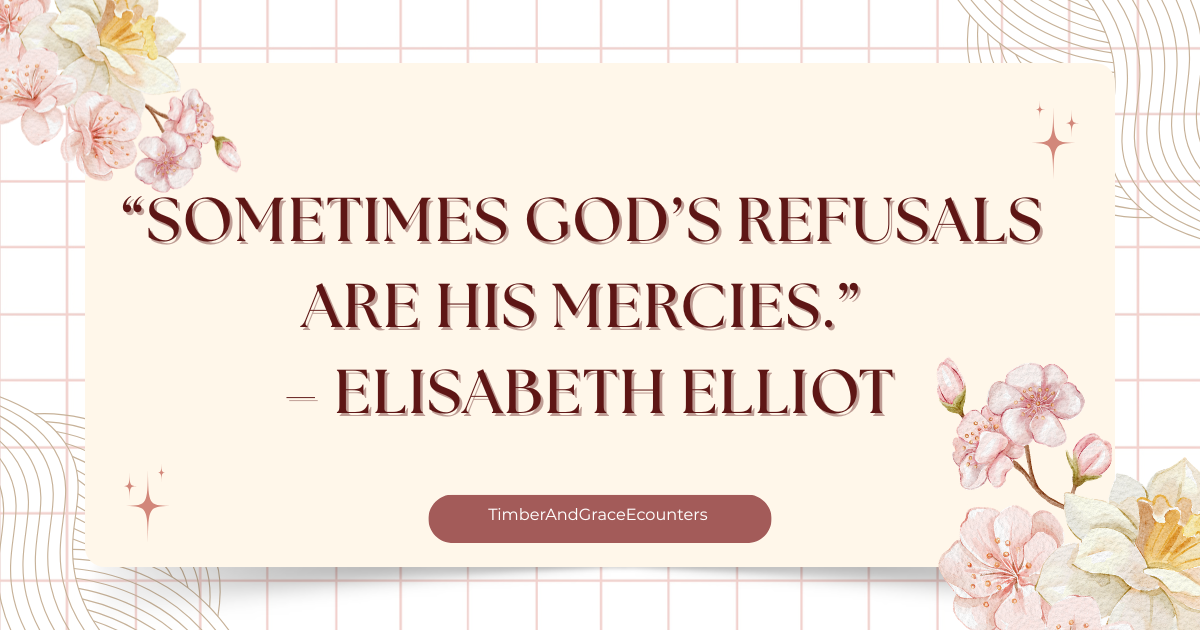 Mercies in Disguise
