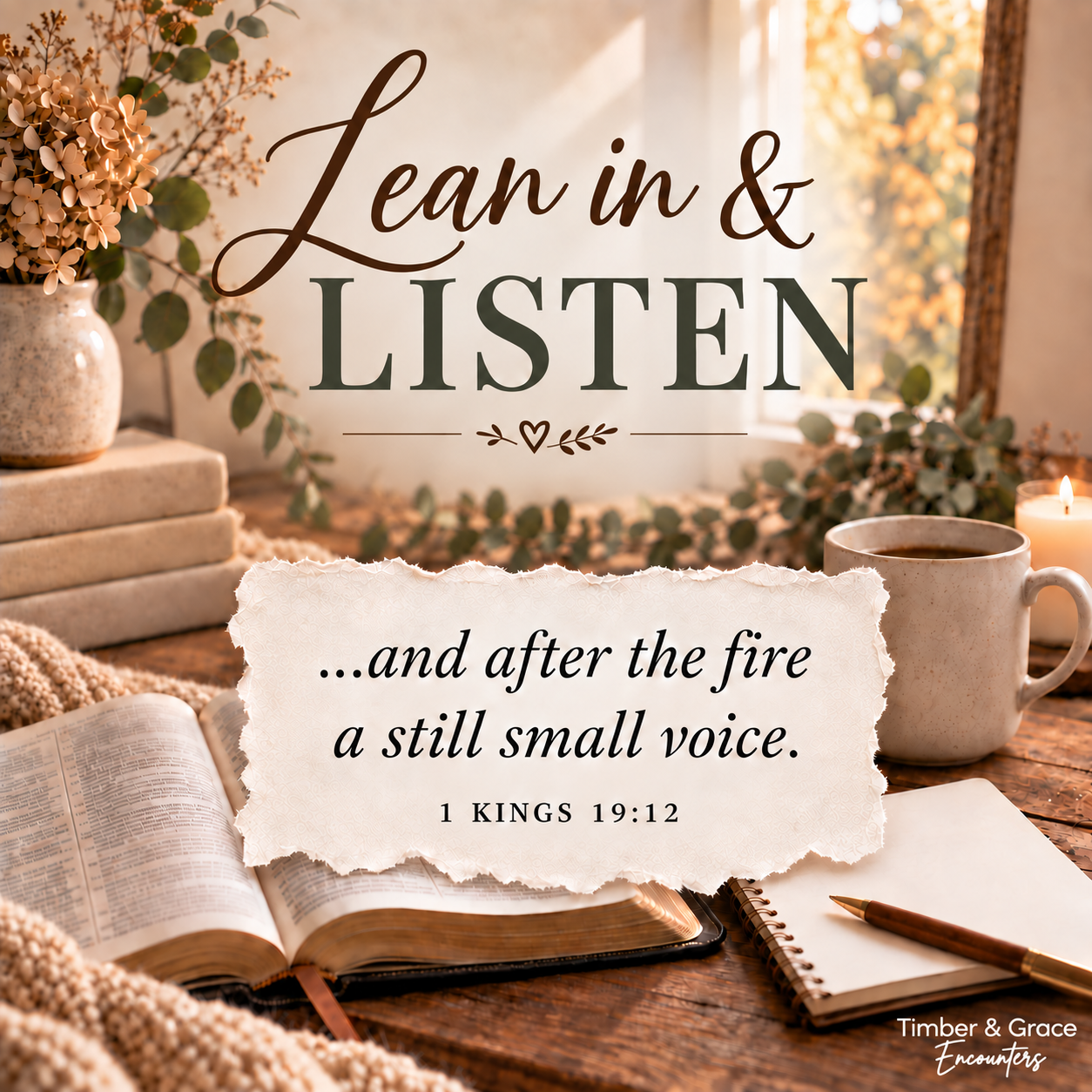 Lean in & Listen